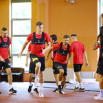 11.07.2025. Kielce. Trening piłkarzy Korony II Kielce / Fot. Wiktor Taszłow - Radio Kielce