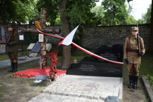 11.07.2025. Kielce. Narodowy Dzień Pamięci Ofiar Ludobójstwa dokonanego przez ukraińskich nacjonalistów na obywatelach II Rzeczypospolitej Polskiej / Fot. Wiktor Taszłow - Radio Kielce