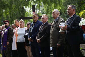 11.07.2025. Kielce. Narodowy Dzień Pamięci Ofiar Ludobójstwa dokonanego przez ukraińskich nacjonalistów na obywatelach II Rzeczypospolitej Polskiej / Fot. Wiktor Taszłow - Radio Kielce