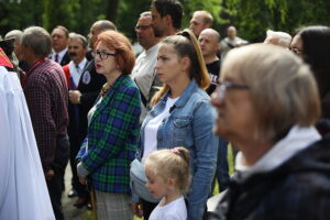11.07.2025. Kielce. Narodowy Dzień Pamięci Ofiar Ludobójstwa dokonanego przez ukraińskich nacjonalistów na obywatelach II Rzeczypospolitej Polskiej / Fot. Wiktor Taszłow - Radio Kielce