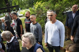 11.07.2025. Kielce. Narodowy Dzień Pamięci Ofiar Ludobójstwa dokonanego przez ukraińskich nacjonalistów na obywatelach II Rzeczypospolitej Polskiej / Fot. Wiktor Taszłow - Radio Kielce