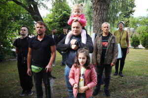 11.07.2025. Kielce. Narodowy Dzień Pamięci Ofiar Ludobójstwa dokonanego przez ukraińskich nacjonalistów na obywatelach II Rzeczypospolitej Polskiej / Fot. Wiktor Taszłow - Radio Kielce