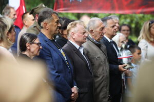 11.07.2025. Kielce. Narodowy Dzień Pamięci Ofiar Ludobójstwa dokonanego przez ukraińskich nacjonalistów na obywatelach II Rzeczypospolitej Polskiej / Fot. Wiktor Taszłow - Radio Kielce