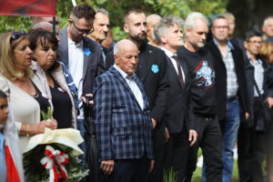 11.07.2025. Kielce. Narodowy Dzień Pamięci Ofiar Ludobójstwa dokonanego przez ukraińskich nacjonalistów na obywatelach II Rzeczypospolitej Polskiej / Fot. Wiktor Taszłow - Radio Kielce