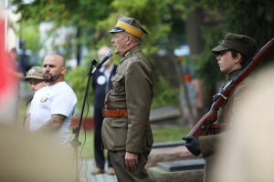 11.07.2025. Kielce. Narodowy Dzień Pamięci Ofiar Ludobójstwa dokonanego przez ukraińskich nacjonalistów na obywatelach II Rzeczypospolitej Polskiej / Fot. Wiktor Taszłow - Radio Kielce