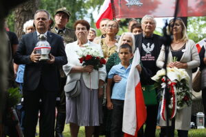 11.07.2025. Kielce. Narodowy Dzień Pamięci Ofiar Ludobójstwa dokonanego przez ukraińskich nacjonalistów na obywatelach II Rzeczypospolitej Polskiej / Fot. Wiktor Taszłow - Radio Kielce