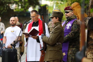 11.07.2025. Kielce. Narodowy Dzień Pamięci Ofiar Ludobójstwa dokonanego przez ukraińskich nacjonalistów na obywatelach II Rzeczypospolitej Polskiej / Fot. Wiktor Taszłow - Radio Kielce