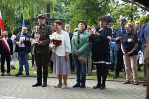 11.07.2025. Kielce. Narodowy Dzień Pamięci Ofiar Ludobójstwa dokonanego przez ukraińskich nacjonalistów na obywatelach II Rzeczypospolitej Polskiej / Fot. Wiktor Taszłow - Radio Kielce