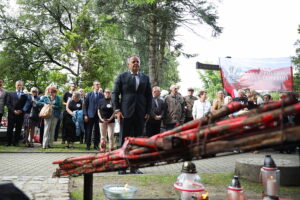 11.07.2025. Kielce. Narodowy Dzień Pamięci Ofiar Ludobójstwa dokonanego przez ukraińskich nacjonalistów na obywatelach II Rzeczypospolitej Polskiej / Fot. Wiktor Taszłow - Radio Kielce