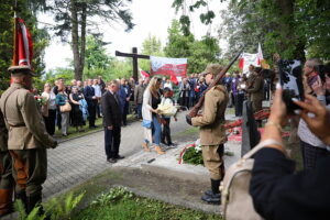 11.07.2025. Kielce. Narodowy Dzień Pamięci Ofiar Ludobójstwa dokonanego przez ukraińskich nacjonalistów na obywatelach II Rzeczypospolitej Polskiej / Fot. Wiktor Taszłow - Radio Kielce