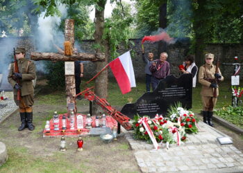 11.07.2025. Kielce. Narodowy Dzień Pamięci Ofiar Ludobójstwa dokonanego przez ukraińskich nacjonalistów na obywatelach II Rzeczypospolitej Polskiej / Fot. Wiktor Taszłow - Radio Kielce