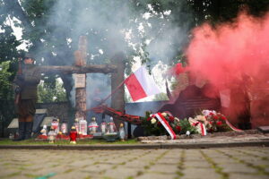 11.07.2025. Kielce. Narodowy Dzień Pamięci Ofiar Ludobójstwa dokonanego przez ukraińskich nacjonalistów na obywatelach II Rzeczypospolitej Polskiej / Fot. Wiktor Taszłow - Radio Kielce