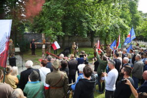 11.07.2025. Kielce. Narodowy Dzień Pamięci Ofiar Ludobójstwa dokonanego przez ukraińskich nacjonalistów na obywatelach II Rzeczypospolitej Polskiej / Fot. Wiktor Taszłow - Radio Kielce