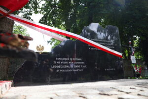 11.07.2025. Kielce. Narodowy Dzień Pamięci Ofiar Ludobójstwa dokonanego przez ukraińskich nacjonalistów na obywatelach II Rzeczypospolitej Polskiej / Fot. Wiktor Taszłow - Radio Kielce