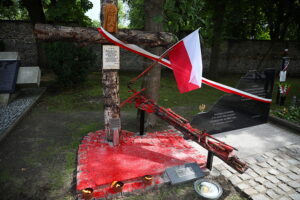 11.07.2025. Kielce. Narodowy Dzień Pamięci Ofiar Ludobójstwa dokonanego przez ukraińskich nacjonalistów na obywatelach II Rzeczypospolitej Polskiej / Fot. Wiktor Taszłow - Radio Kielce