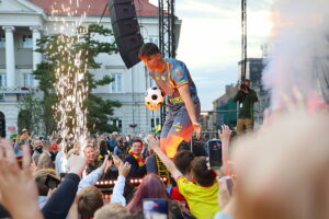11.07.2025. Kielce. Prezentacja Korony Kielce / Fot. Wiktor Taszłow - Radio Kielce