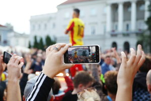 11.07.2025. Kielce. Prezentacja Korony Kielce / Fot. Wiktor Taszłow - Radio Kielce
