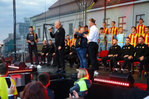 11.07.2025. Kielce. Prezentacja Korony Kielce / Fot. Wiktor Taszłow - Radio Kielce