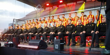 11.07.2025. Kielce. Prezentacja Korony Kielce / Fot. Wiktor Taszłow - Radio Kielce