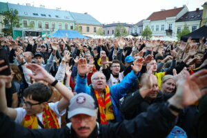 11.07.2025. Kielce. Prezentacja Korony Kielce / Fot. Wiktor Taszłow - Radio Kielce