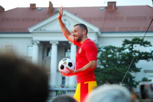 11.07.2025. Kielce. Prezentacja Korony Kielce / Fot. Wiktor Taszłow - Radio Kielce