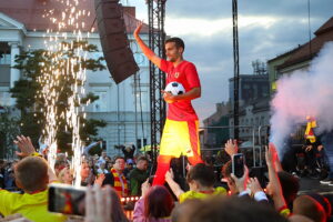 11.07.2025. Kielce. Prezentacja Korony Kielce / Fot. Wiktor Taszłow - Radio Kielce