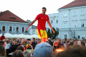 11.07.2025. Kielce. Prezentacja Korony Kielce / Fot. Wiktor Taszłow - Radio Kielce