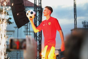 11.07.2025. Kielce. Prezentacja Korony Kielce / Fot. Wiktor Taszłow - Radio Kielce