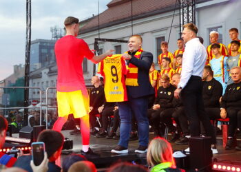 11.07.2025. Kielce. Prezentacja Korony Kielce / Fot. Wiktor Taszłow - Radio Kielce