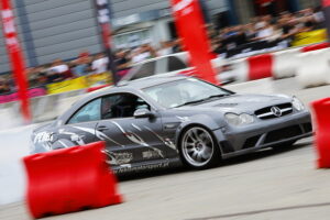 12.07.2025. Kielce. XII Dub It Tuning Festival. Drift Taxi / Fot. Wiktor Taszłow - Radio Kielce