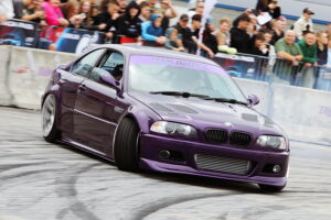 12.07.2025. Kielce. XII Dub It Tuning Festival. Drift Taxi / Fot. Wiktor Taszłow - Radio Kielce