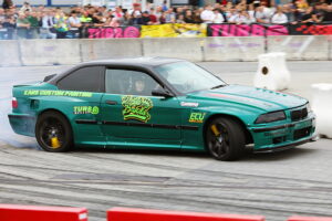 12.07.2025. Kielce. XII Dub It Tuning Festival. Drift Taxi / Fot. Wiktor Taszłow - Radio Kielce