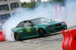 12.07.2025. Kielce. XII Dub It Tuning Festival. Drift Taxi / Fot. Wiktor Taszłow - Radio Kielce
