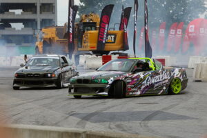 12.07.2025. Kielce. XII Dub It Tuning Festival. Drift Taxi / Fot. Wiktor Taszłow - Radio Kielce