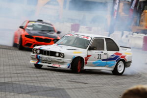 12.07.2025. Kielce. XII Dub It Tuning Festival. Drift Taxi / Fot. Wiktor Taszłow - Radio Kielce
