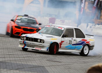 Zacięta rywalizacja w kwalifikacjach 3. rundy Driftingowych Mistrzostw Polski w Kielcach