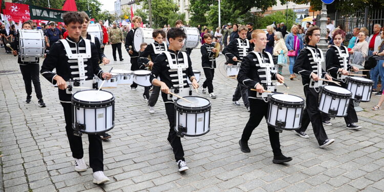 Orkiestra z Podkarpacia poprowadziła korowód harcerzy