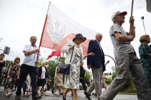 13.07.2025 Kielce. Obchody 82. rocznicy rzezi wołyńskiej / Fot. Wiktor Taszłow - Radio Kielce