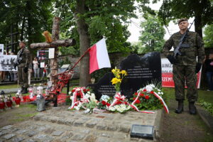 13.07.2025 Kielce. Obchody 82. rocznicy rzezi wołyńskiej / Fot. Wiktor Taszłow - Radio Kielce