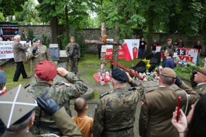 13.07.2025 Kielce. Obchody 82. rocznicy rzezi wołyńskiej / Fot. Wiktor Taszłow - Radio Kielce