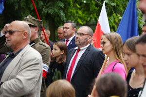 13.07.2025 Kielce. Obchody 82. rocznicy rzezi wołyńskiej / Fot. Wiktor Taszłow - Radio Kielce