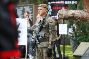 13.07.2025 Kielce. Obchody 82. rocznicy rzezi wołyńskiej / Fot. Wiktor Taszłow - Radio Kielce