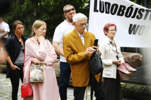 13.07.2025 Kielce. Obchody 82. rocznicy rzezi wołyńskiej / Fot. Wiktor Taszłow - Radio Kielce