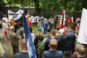 13.07.2025 Kielce. Obchody 82. rocznicy rzezi wołyńskiej / Fot. Wiktor Taszłow - Radio Kielce