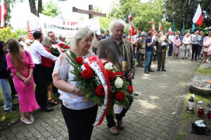 13.07.2025 Kielce. Obchody 82. rocznicy rzezi wołyńskiej / Fot. Wiktor Taszłow - Radio Kielce