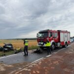 04.07.2025. Jasionna. Wypadek / Fot. KPP Jędrzejów