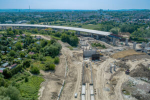 Kraków. Budowa trasy ekspresowej S7 / źródło: s7widoma-krakow.pl