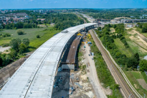 Kraków. Budowa trasy ekspresowej S7 / źródło: s7widoma-krakow.pl