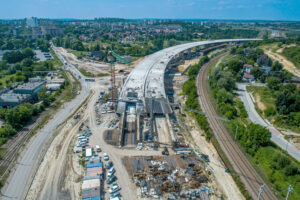 Kraków. Budowa trasy ekspresowej S7 / źródło: s7widoma-krakow.pl