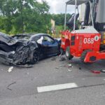 29.07.2025. Kostomłoty. Wypadek / Fot. Policja